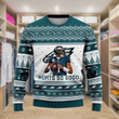 Jalen Hurts Philadelphia Eagles Hurts So Good LVII Super Bowl Champions NFL Print Christmas Sweater