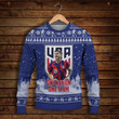 Christian Pulisic - USMNT FiFa World Cup Qatar 2022 Print Christmas Sweater