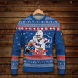 Josh Allen The Winter Soldier Stronger Together NFL Print Christmas Sweater