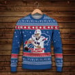 Josh Allen The Winter Soldier Billieve In Buffalo NFL Print Christmas Sweater