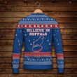 Josh Allen The Winter Soldier Billieve In Buffalo NFL Print Christmas Sweater