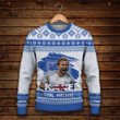 England - Harry Kane It's Coming Home FiFa Qatar World Cup 2022 Print Christmas Sweater
