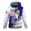 Pulisic - United States FIFA World Cup Qatar 2022 One Nation One Team Print 3D Hoodie
