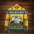 Aaron Rodgers Green Bay Packers Packers For Life NFL Print Christmas Sweater