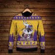 Dalvin Cook Minnesota Vikings Winning Is For The Vikings NFL Print Christmas Sweater