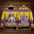 Adam Thielen Minnesota Vikings Winning Is For The Vikings NFL Print Christmas Sweater
