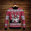 Raise The Flags Bucs Tampa Bay Buccaneers My Team Forever NFL Print Christmas Sweater