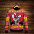 Clyde Edwards-Helaire Kansas City Chiefs Chiefs Fan For Life NFL Print Christmas Sweater