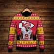 JuJu Smith-Schuster Kansas City Chiefs Chiefs Fan For Life NFL Print Christmas Sweater