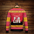 JuJu Smith-Schuster Kansas City Chiefs Chiefs Fan For Life NFL Print Christmas Sweater
