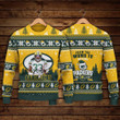 Aaron Jones Green Bay Packers Packers For Life NFL Print Christmas Sweater
