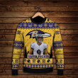 Justin Tucker Baltimore Ravens Never Mess With My Ravens NFL Print Christmas Sweater