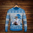 Jared Goff Detroit Lions I Am A Die Hard Lions Fan Till I Die NFL Print Christmas Sweater
