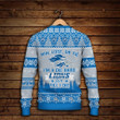 Jared Goff Detroit Lions I Am A Die Hard Lions Fan Till I Die NFL Print Christmas Sweater