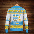 Justin Herbert Los Angeles Chargers We Gave Ourselves A Shot NFL Print Christmas Sweater