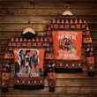 Joe Burrow Ja'Marr Chase Tee Higgins Cincinnati Bengals Bengals Make My Whole Life NFL Print Christmas Sweater