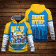 Los Angeles Chargers Dont Stop Believing NFL Print 3D Hoodie