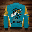 Jacksonville Jaguars All In Bomber NFL Print Bomber Jacket