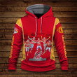 Kansas City Chiefs American Football Conference NFL Print 3D Hoodie
