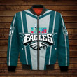 Philadelphia Eagles Super Bowl NFL Print Bomber Jacket