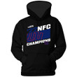 New York Giants NFC Champions Background Print 2D Hoodie