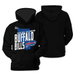 Buffalo Bills Super Bowl Map Print 2D Hoodie