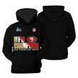 San Francisco 49ers NFC Champions SuperBowl Print 2D Hoodie