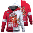 Harrison Butker Kansas City Chiefs Super Bowl LVII Champions Print 3D Red White Hoodie