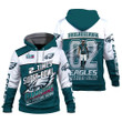 Philadelphia Eagles Darius Slay Stars Super Bowl LVII Champions 2023 Print 3D Hoodie