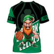 Boston Celtics Personalized Name 3D T-Shirts Gift For Fan