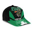 Boston Celtics Pattern Custom Name Baseball Cap Hat