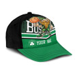 Boston Celtics Lucky The Leprechaun Pattern Custom Name Print Baseball Cap Hat
