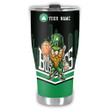 Boston Celtics Lucky The Leprechaun Custom Name Prit Tumbler