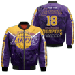 Los Angeles Lakers - National Basketball Association 2023 Unisex 3D Bomber Jacket V1