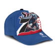 Philadelphia 76ers Captain Art Custom Name Baseball Cap Hat For Fan