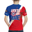 Captain America Art Philadelphia 76ers Personalized Name 3D T-Shirt Gift For Fan