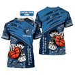 Minnesota Timberwolves - National Basketball Association 2023 Unisex Customize 3D T-Shirt V1