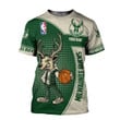 Milwaukee Bucks - National Basketball Association 2023 Unisex Customize 3D T-Shirt V1