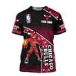Chicago Bulls - National Basketball Association 2023 Unisex Customize 3D T-Shirt V1