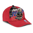 Philadelphia 76ers Snake Crown Custom Name Baseball Cap Hat For Fan