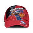 Philadelphia 76ers Mascot Custom Name Baseball Cap Hat For Fan