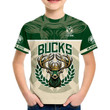 Milwaukee Bucks Bango Cool Personalized Name 3D T-Shirt Gift For Fan