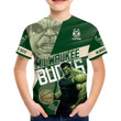 Milwaukee Bucks Hulk Personalized Name 3D T-Shirt Gift For Fan