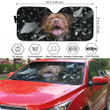 Dog Broken Glass Car Sun Shades Cover