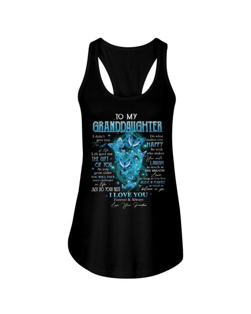 I Didn't Give You The Gift Of Life Grandpa Gift For Granddaughter Ladies Flowy Tank