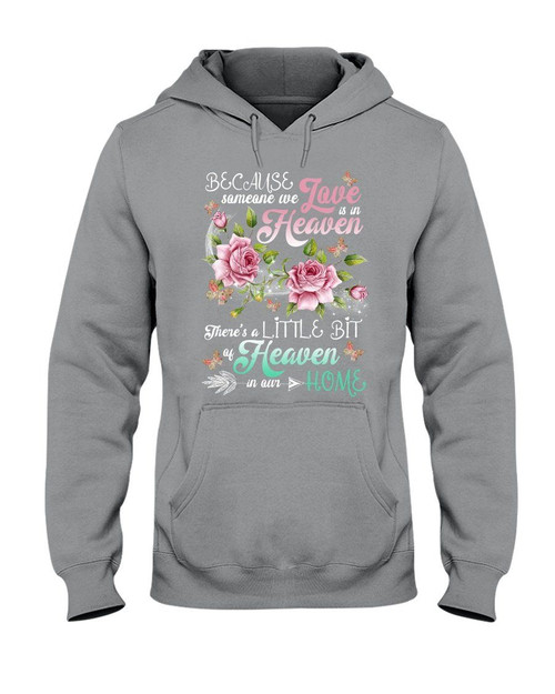 Vintage Funny There's A Little Bit Of Heaven In Our Home Gift For Husband Hoodie
