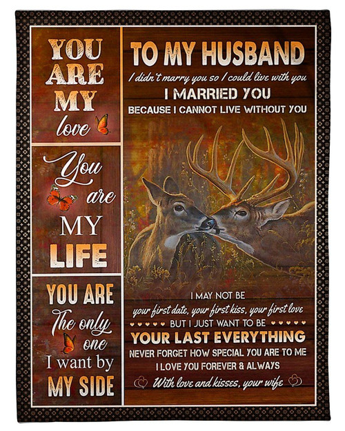 I Love You Forever Wife Gift For Husband Sherpa Fleece Blanket Sherpa Blanket