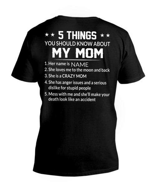 Five Things You Should Know About Mom Guys V-neck