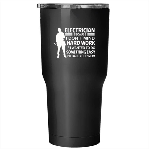 Electrician Cool Gift For Husband Stainless Steel Large Tumbler