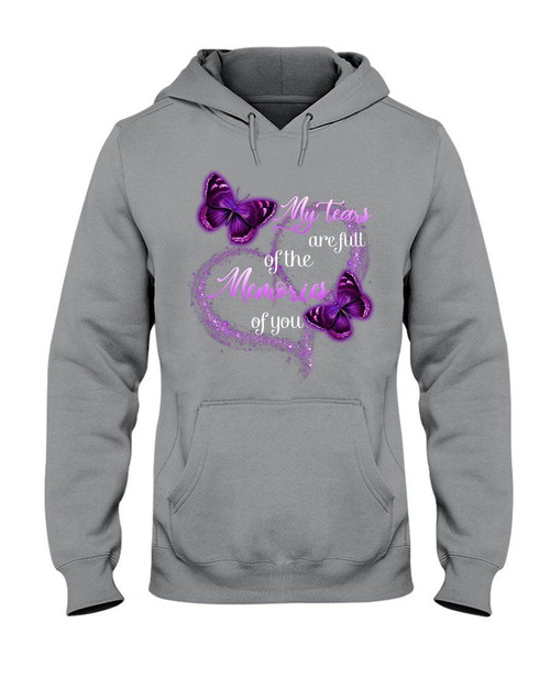 Cute Coffee Cup My Tears Are Full Of The Memories Of You For Wife Hoodie